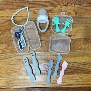 Infant Feeding Baby Led Weaning Utensils, 10-Piece Lot